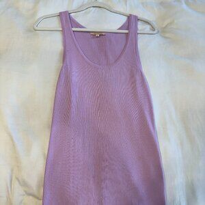 Skies Are Blue Purple Tank Top, Size M